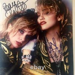 Madonna & R. Arquette 3X CAST Hand Signed Autographed TM Authentic 2 items / COA