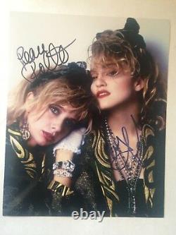 Madonna & R. Arquette 3X CAST Hand Signed Autographed TM Authentic 2 items / COA