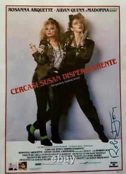 Madonna & R. Arquette 3X CAST Hand Signed Autographed TM Authentic 2 items / COA