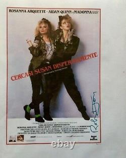 Madonna & R. Arquette 3X CAST Hand Signed Autographed TM Authentic 2 items / COA