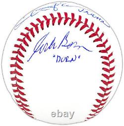 Major League Movie Cast Autographed Mlb Baseball 3 Sigs Sheen Beckett 221318