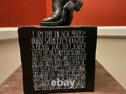 Markus Pierson What the Black Sheep Knows Cast Resin Sculpture #162/195