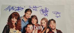 Married With Children Cast (6) Signed 11x14 Photo Bas Loa