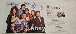 Married With Children Cast (6) Signed 11x14 Photo Bas Loa
