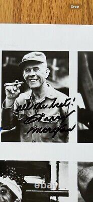 Mash SIGNED 8 by 10 Cast Photo Harry Morgan Christopher Farr Farrell Beckett