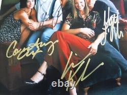 Matthew Perry, Aniston, Cox, Kudrow + 2 - Cast Signed Friends Photo