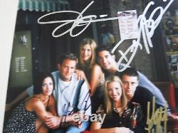 Matthew Perry, Aniston, Cox, Kudrow + 2 - Cast Signed Friends Photo