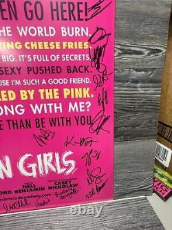 Mean Girls, Cast Signed, Wednesdays We Wear Pink, Broadway Window Card/poster