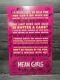 Mean Girls On Broadway Window Card/poster, Cast Signed
