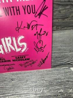 Mean Girls On Broadway Window Card/poster, Cast Signed