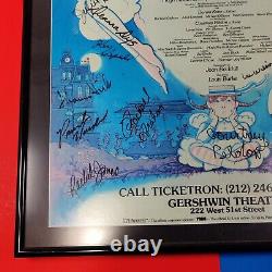 Meet Me In St Louis Cast Signed Broadway Window Card Poster Gershwin Theatre