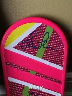 Michael J Fox +3 signed Cast hoverboard Back to the future Beckett COA
