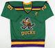 Mighty Ducks 90s Disney Movie Cast Signed Hockey Jersey Collectible Xl + Coa