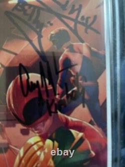 Mighty Morphin Power Rangers Signed By The Original Cast RAW