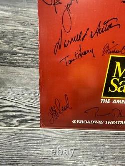 Miss Saigon, Broadway Theatre, Cast Signed, Broadway Window Card/poster