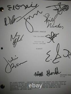 Modern Family Signed Cast Autographed TV Script Incident COA Hand Ed O'Neill X10