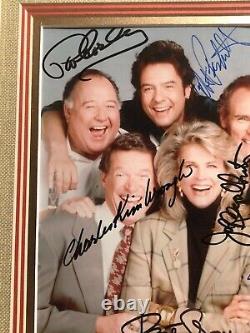 Murphy Brown Cast Signed by All 7 Professionally Framed Photo with Disney COA