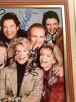 Murphy Brown Cast Signed by All 7 Professionally Framed Photo with Disney COA