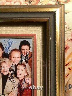 Murphy Brown Cast Signed by All 7 Professionally Framed Photo with Disney COA