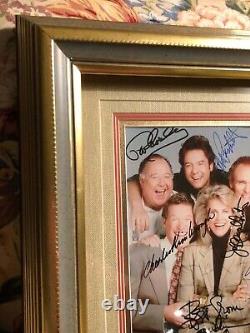 Murphy Brown Cast Signed by All 7 Professionally Framed Photo with Disney COA