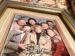 Murphy Brown Cast Signed by All 7 Professionally Framed Photo with Disney COA