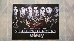 NYCC Freeform Shadowhunter Cast Signed Autographed promo New York Comic Con