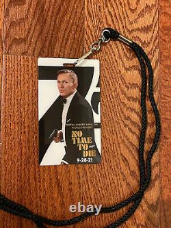 No Time To Die Movie Poster CAST SIGNED Premiere James Bond Daniel Craig 007 WOW