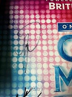 Once Upon A One More Time Cast Signed Autographed 14x22 Window Card Broadway