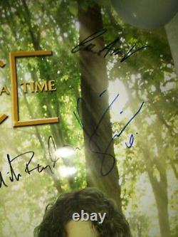 Once Upon A Time 26x Cast Signed Poster COA Lana Parrilla, Jennifer Morrison