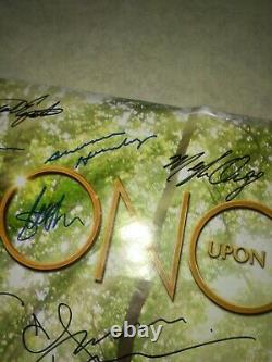 Once Upon A Time 26x Cast Signed Poster COA Lana Parrilla, Jennifer Morrison