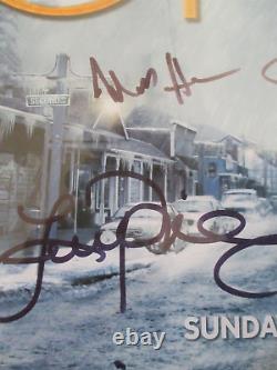 Once Upon A Time ABC TV Poster Autographed CAST CREW Signed FROZEN STORYBROOKE