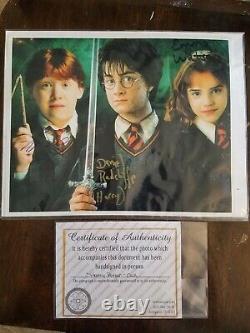 Original Cast Of Harry Potter 100% Authentic Hand Signed 8x10 Photogragh