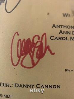 Original Csi Full Cast Signed Shooting Script Jsa Coa William Peterson J Fox