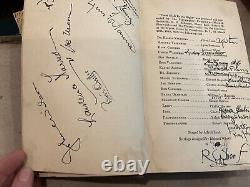 Original first Edition Thall Shall be no Night Signed by cast