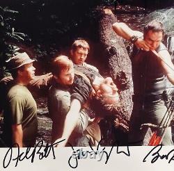 Original signed Burt Reynolds And Entire Cast DELIVERANCE PHOTO