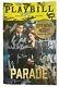 Parade Broadway Cast Signed Playbill Ben Platt, Micaela Diamond Opening Night