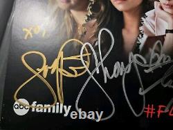 PRETTY LITTLE LIARS 8.5/11 SIGNED BY 5 MAIN CAST MEMBERS withCOA