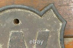 RARE Antique Original Minneapolis St Louis RailRoad Cast Iron Whistle Sign