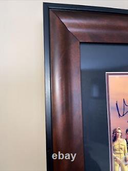 RARE! THE SOPRANOS Cast SIGNED FRAMED Photo JAMES GANDOLFINI TONY SIRICO COA