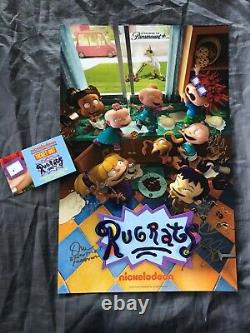 RUGRATS CAST SIGNED PRINT SDCC 2022 Exclusive Poster Nickelodeon 1 comic con tv