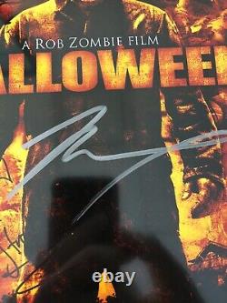 Rare Dual Signed Halloween Cast Autographs Mane, McDowell, Compton Beckett LOA