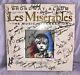 Rare Les Miserables Original Broadway Cast Signed Lp/album