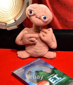 Rare STEVEN SPIELBERG Signed E. T. Photo + 3 CAST Autographs, COA UACC DVD, Toy