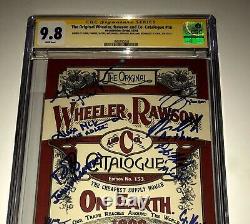 Red Dead Redemption 2 Cast Signed x8 CGC 9.8 Wheeler Rawson and Co Catalogue
