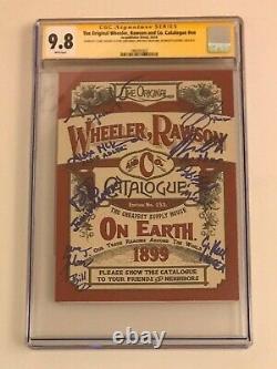 Red Dead Redemption 2 Cast Signed x8 CGC 9.8 Wheeler Rawson and Co Catalogue