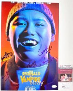 Reginald The Vampire Cast Signed By 5 11x17 Poster Autographed SYFY JSA COA