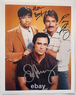 Riptide Cast Signed Photo 8x10 Perry King, Joe Penny & Thom Bray Autograph