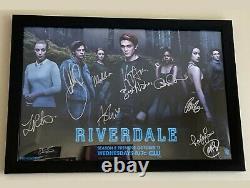 Riverdale Cast Signed Autograph SDCC 2017 Framed Photo Poster