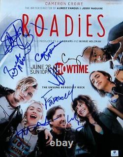 Roadies Cast Signed 11X14 Photo Wilson/Gugino/Mitchell/Abrams/Crowe +3 GV852440