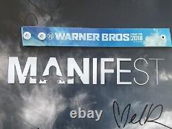 SDCC 2018 Manifest Cast Signed 11x17 Poster Melissa Roxburgh Josh Dallas NBC